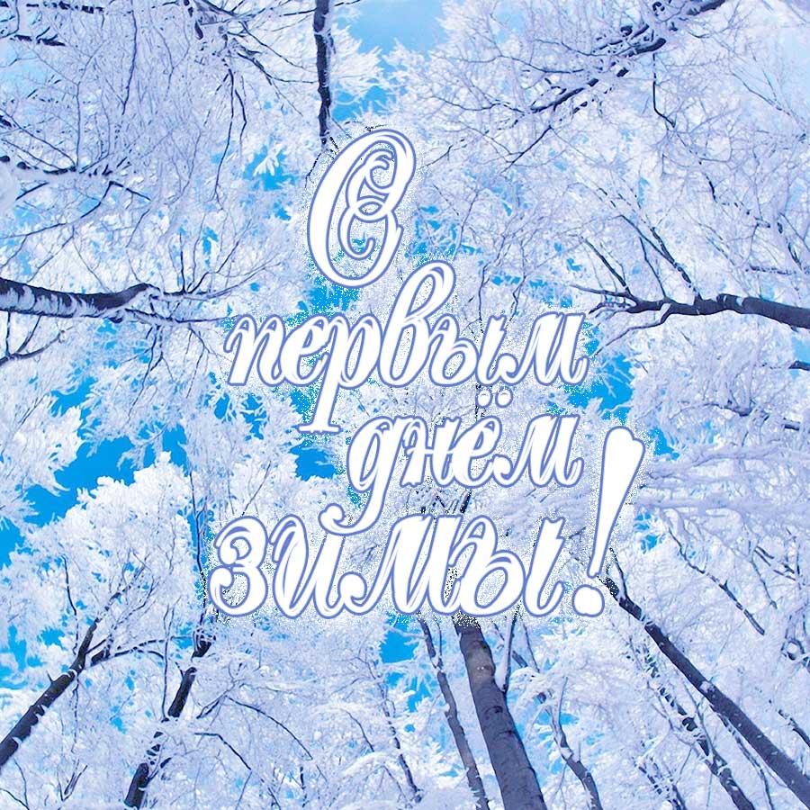 Первый день зимы 2020 - открытки, картинки - поздравления с первым днем зимы  1 декабря в стихах и прозе - Апостроф