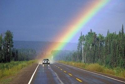 После дождя всегда приходит радуга, после слёз - счастье... | 虹の写真, 虹の壁紙, 風景