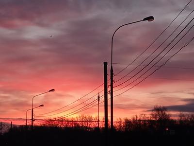 В Раменском выдался живописный рассвет: ФОТО | Родник