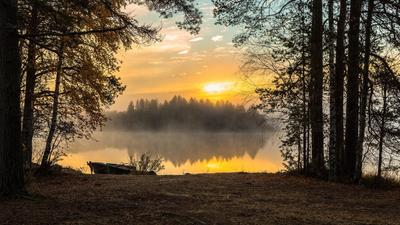 Рассвет на озере | ФОТОВЫСТАВКА