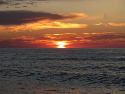 Рассвет над морем и небом стоковое изображение. изображение насчитывающей  красивейшее - 91200427