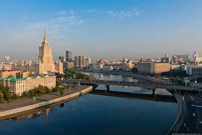 Рассвет в Москве | Пикабу