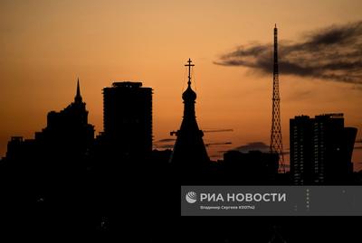 Владимир Кузнецов — Рассвет над Москва-сити — Российское фото