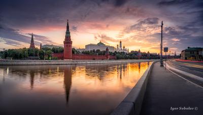 Рассвет в Москве | РИА Новости Медиабанк
