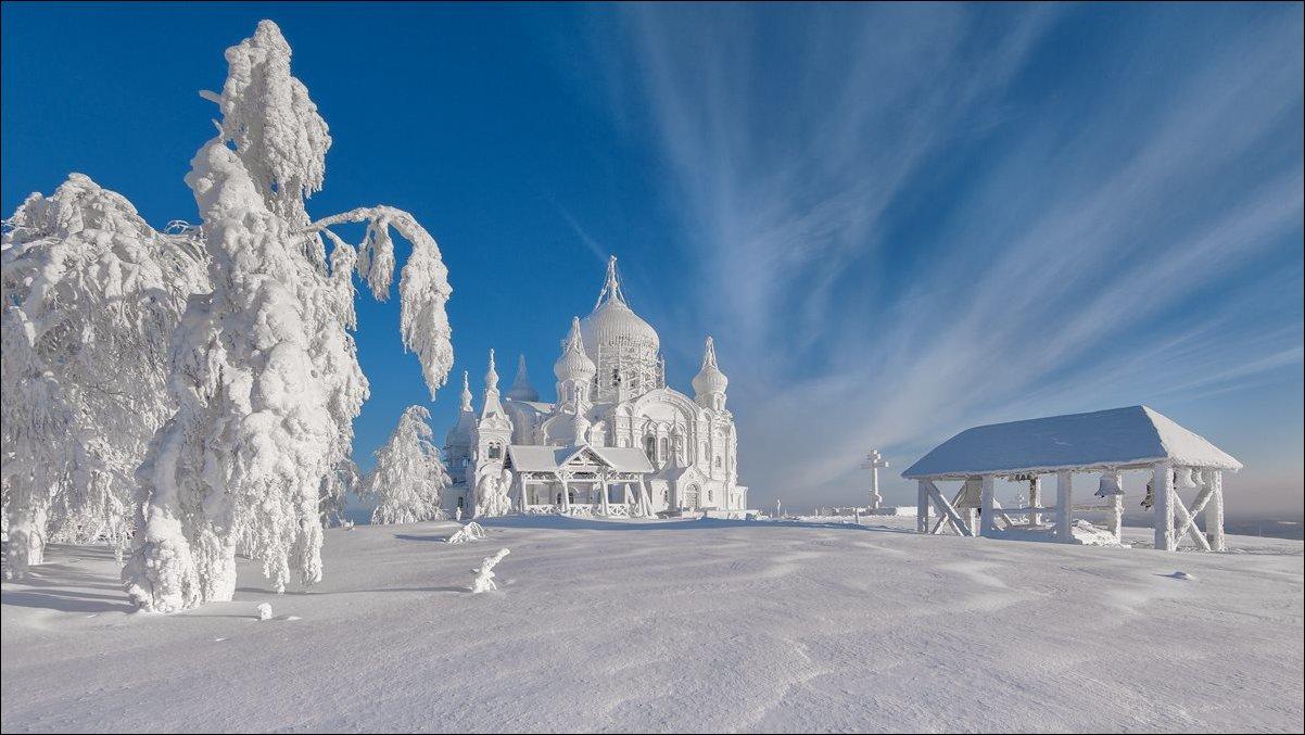 И все таки русская зима .... Она красива | Пикабу
