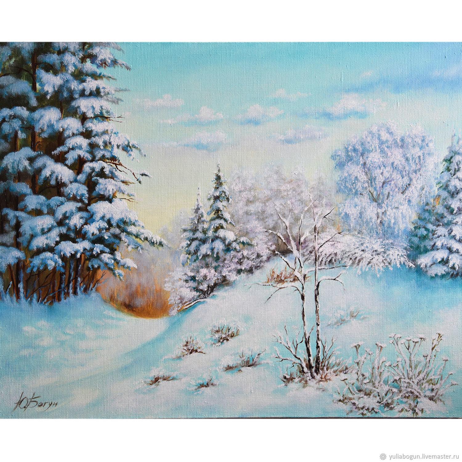 Русская зима» - художественная выставка