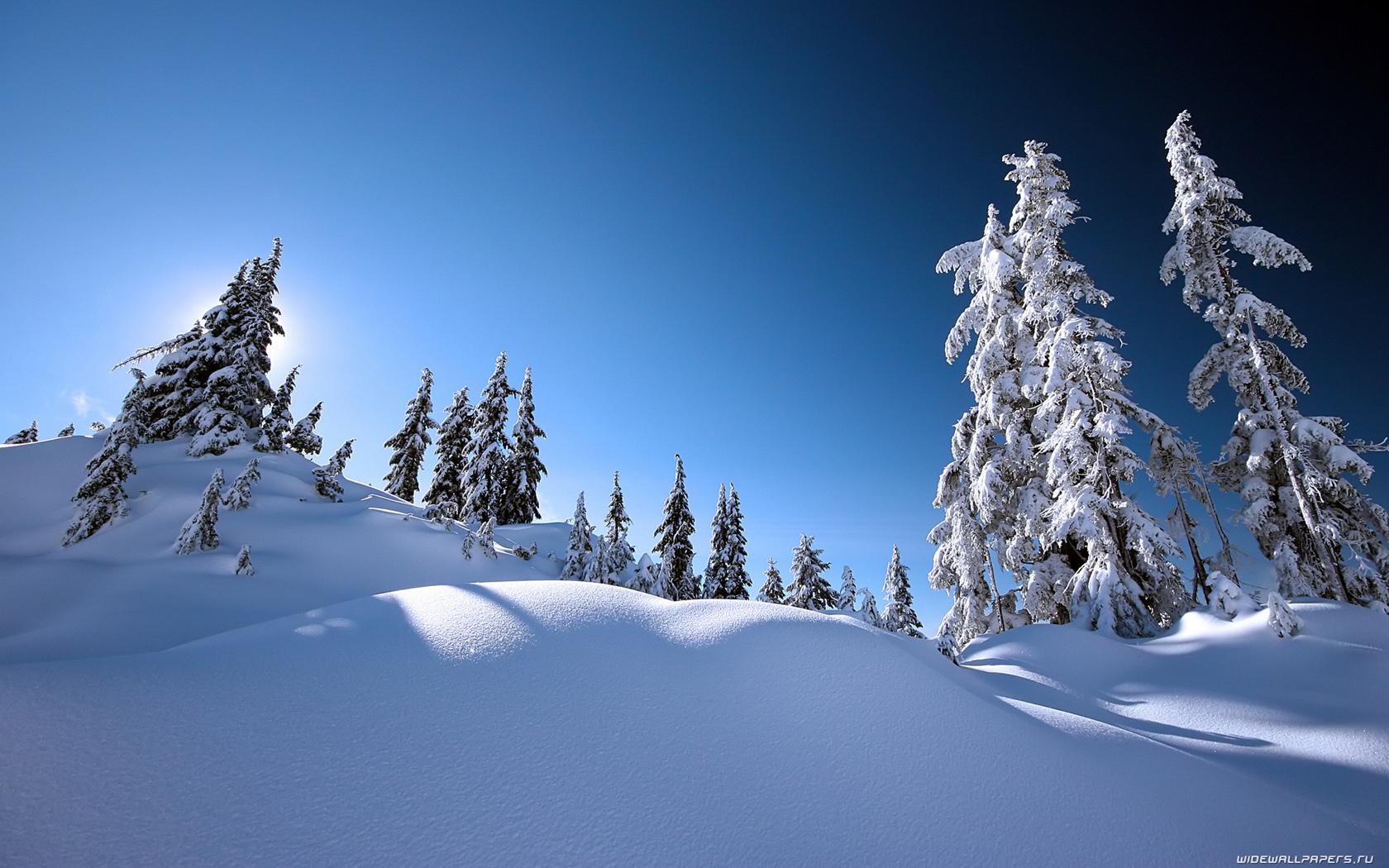 Широкоформатные картинки зима фотографии