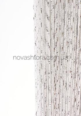 Шторы нити дождь с бусинами серебряные (ID#644538975), цена: 640 ₴, купить  на Prom.ua