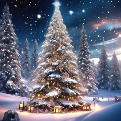 зимние Рождества. Снежные деревья в городском парке. волшебная сказочная  зима. квадратный формат. Стоковое Фото - изображение насчитывающей свеже,  спрус: 235549588