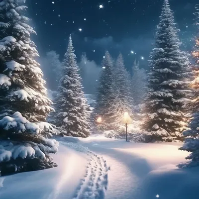 Волшебная сказочная зима, первый день…» — создано в Шедевруме