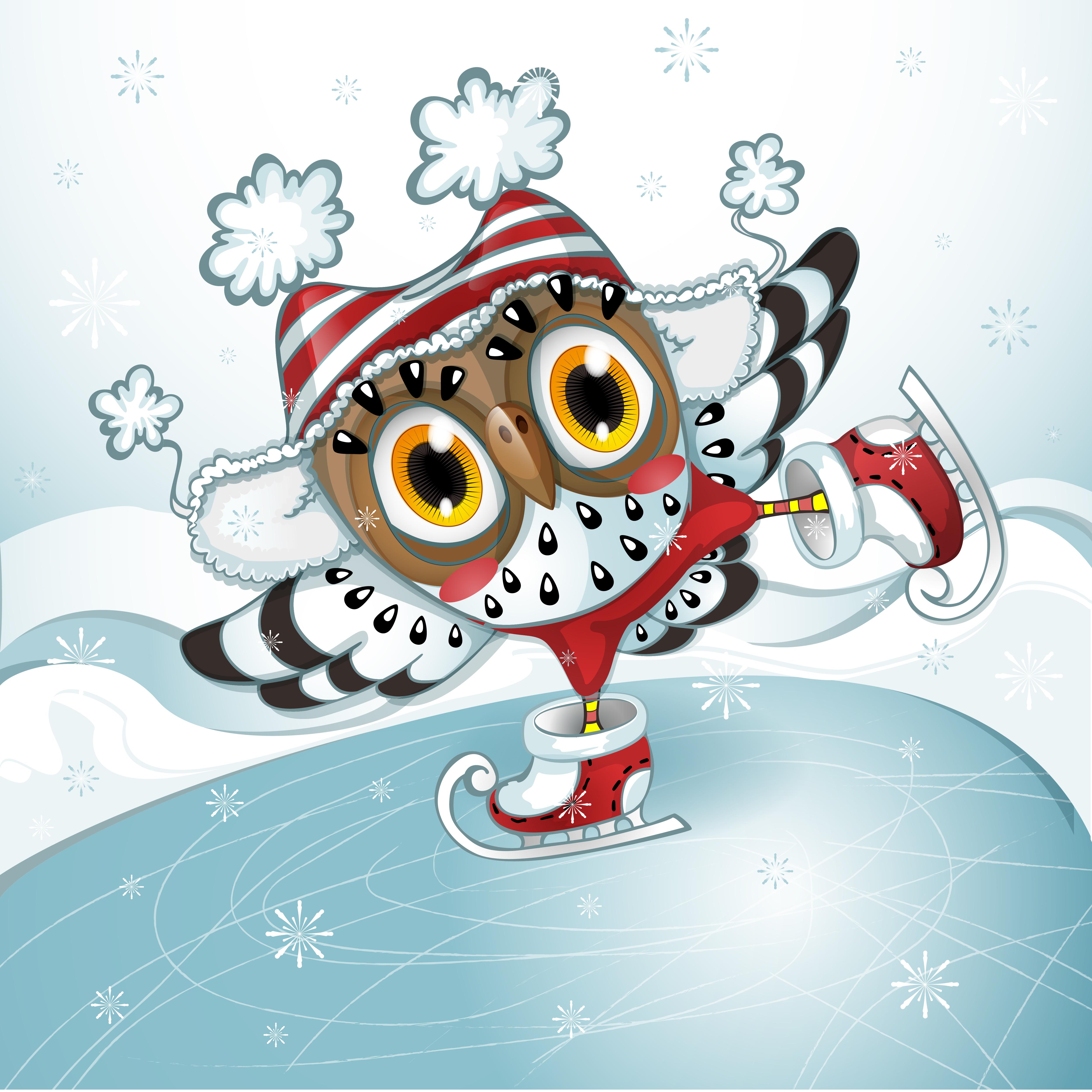 Созданный Ии Сова Зима - Бесплатное изображение на Pixabay - Pixabay