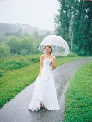 Как сделать классные свадебные фотографии под дождем - The Bride