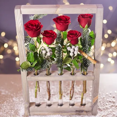 Свадебные зимние цветы / Свадебный букет невесты зимой