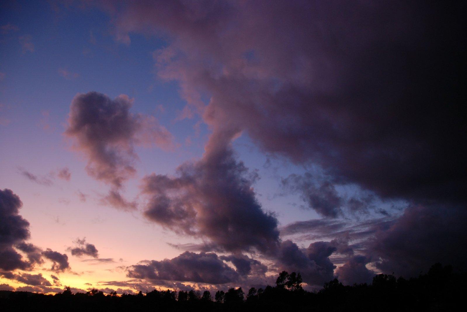 Вечернее небо :: Elena Wise – Социальная сеть ФотоКто