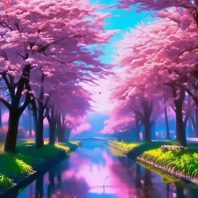 Весна,утро красивые,большие цветущие…» — создано в Шедевруме