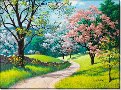 Картины весны | Купить картины с весной, весенний пейзаж на холсте недорого  в Украине - интернет магазин Макросвит