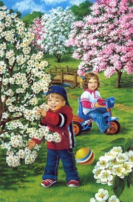 Весна: картинки для детей | Весна, Картинки, Детский сад