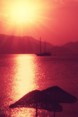 Бесплатное изображение: Восход солнца, небо, подсветкой, песок, вода, пляж,  солнце, Рассвет, море, океан, побережье