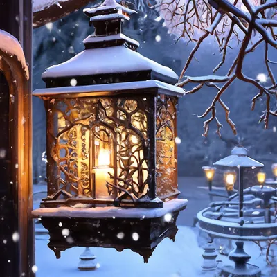 Зима Фонари | Winter scenes, Winter pictures, Winter magic