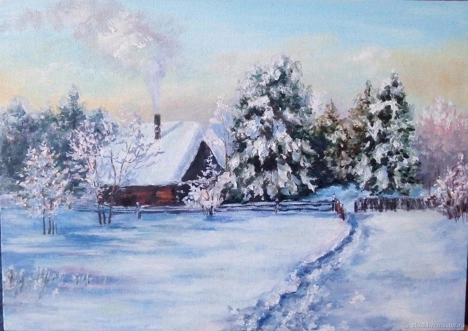 Стихотворение «Идет зима идет...», поэт Бонсюкова Александра