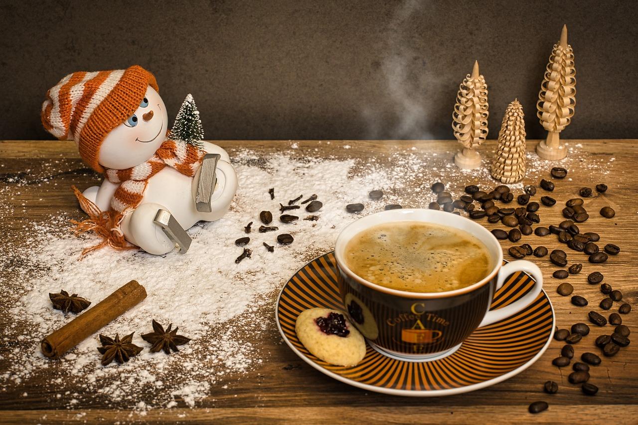 Зима кофе картинки фотографии