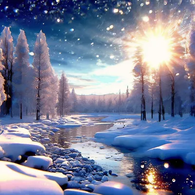 Рисунок Зима-красавица! №81093 - «Зимняя сказка» (13.02.2024 - 05:17)