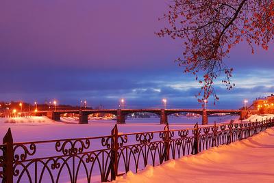Зимний рассвет. Photographer Mihail Ageev