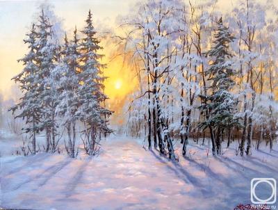 www.ArtsShop.ru интернет-магазин картин - \"Зимний рассвет\"