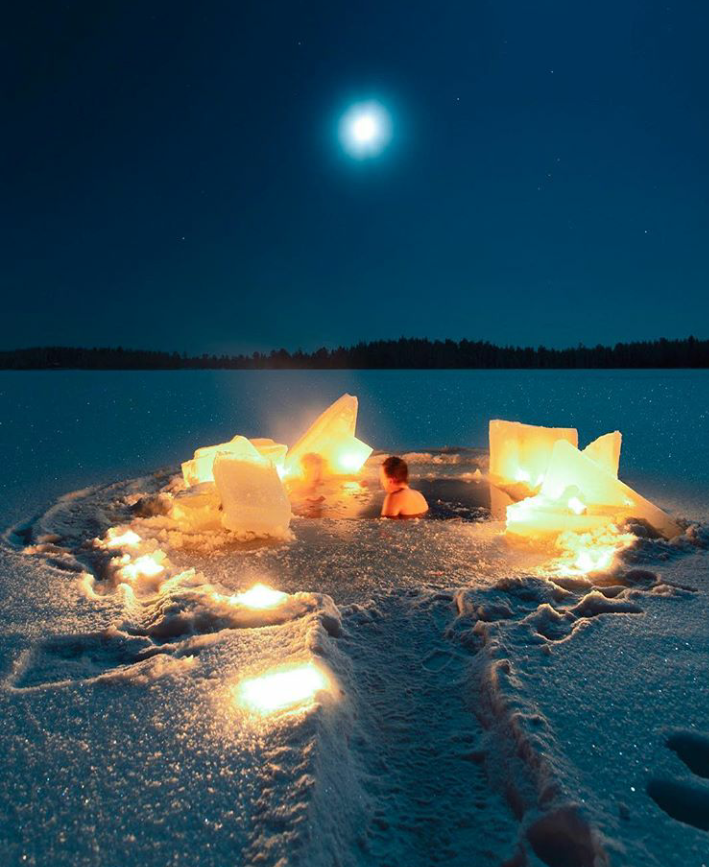 Купить картину Зима - мир из серебра в Москве от художника Биляев Роман