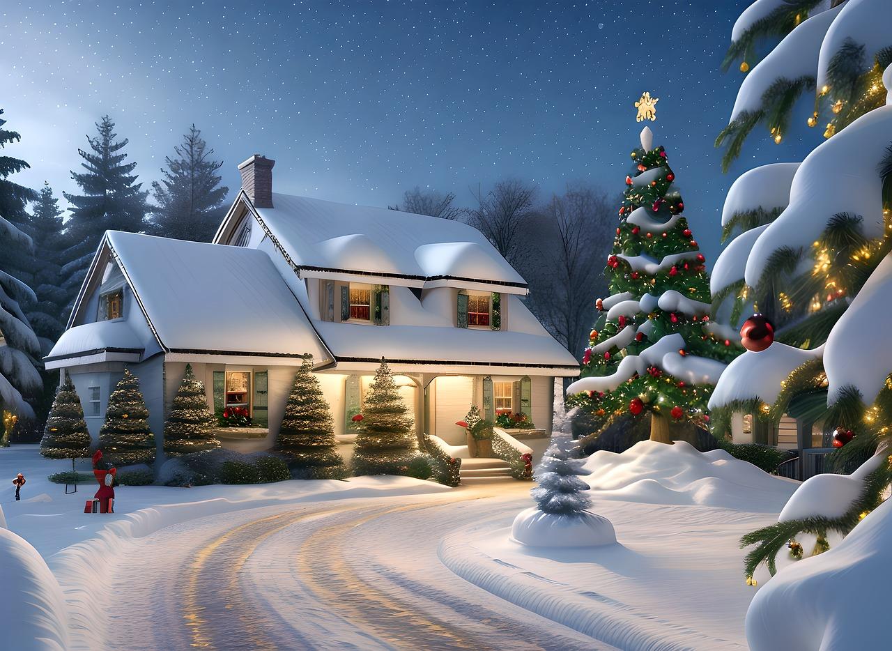 Созданный Ии Зима Рождество - Бесплатное изображение на Pixabay - Pixabay