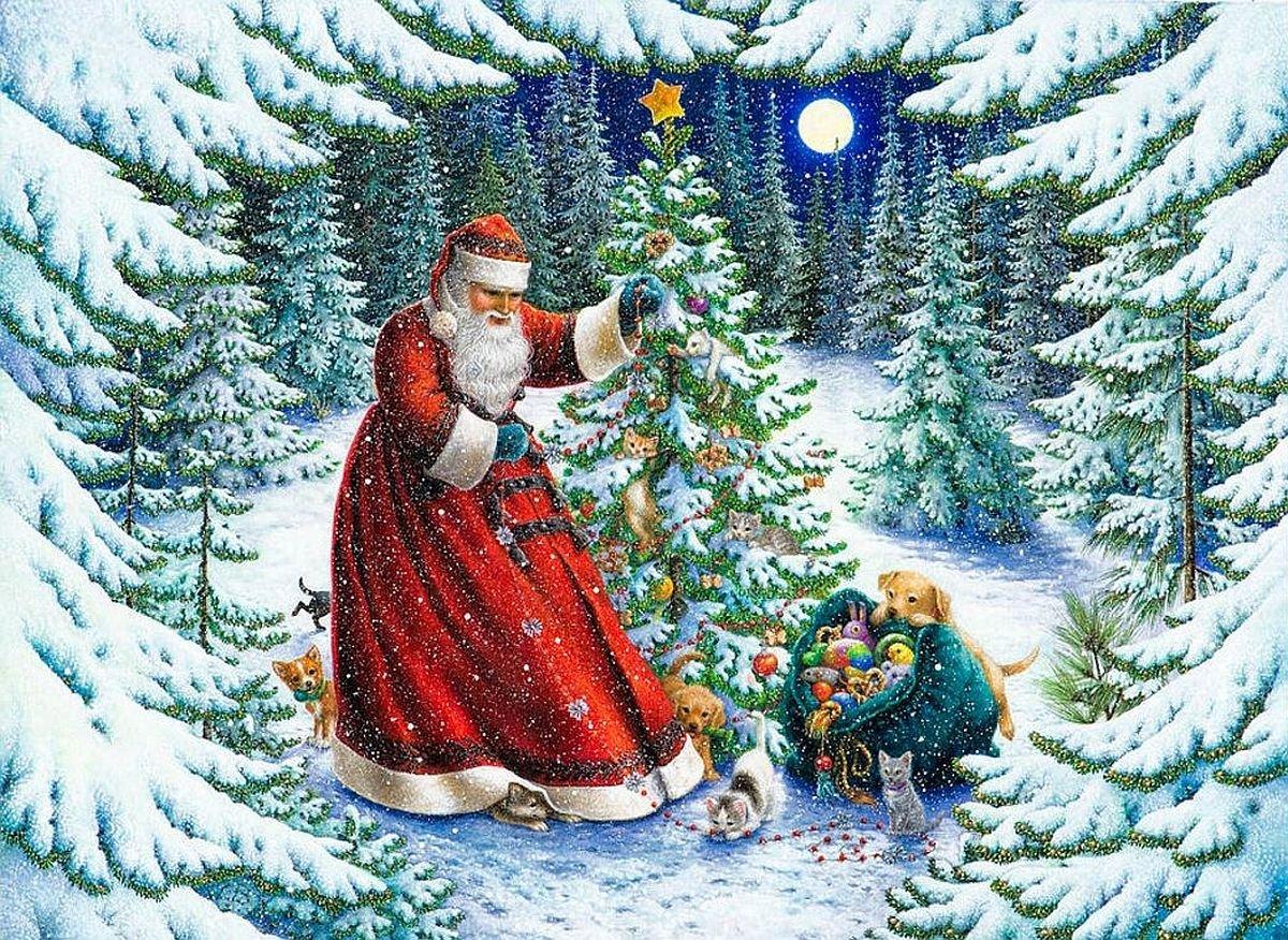 💥 С наступающим Рождеством 💠 Музыкальная открытка РОЖДЕСТВО В ОКОШКЕ - За  окошком снег закружился - YouTube