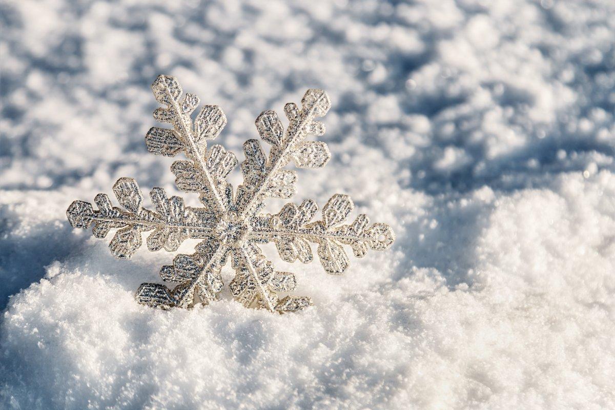 Снежинки - красивые картинки (100 фото)