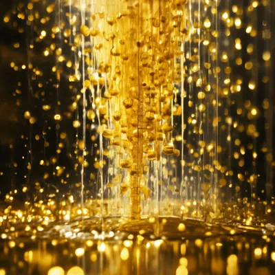 Золотой дождь 4K фото, …» — создано в Шедевруме