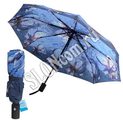 Зонт складной \"Дыхание дождя\" автомат FX24-51 | Плащи-дождевики, зонты |  Купить по оптовой цене | Продажа оптом и в розницу, с доставкой