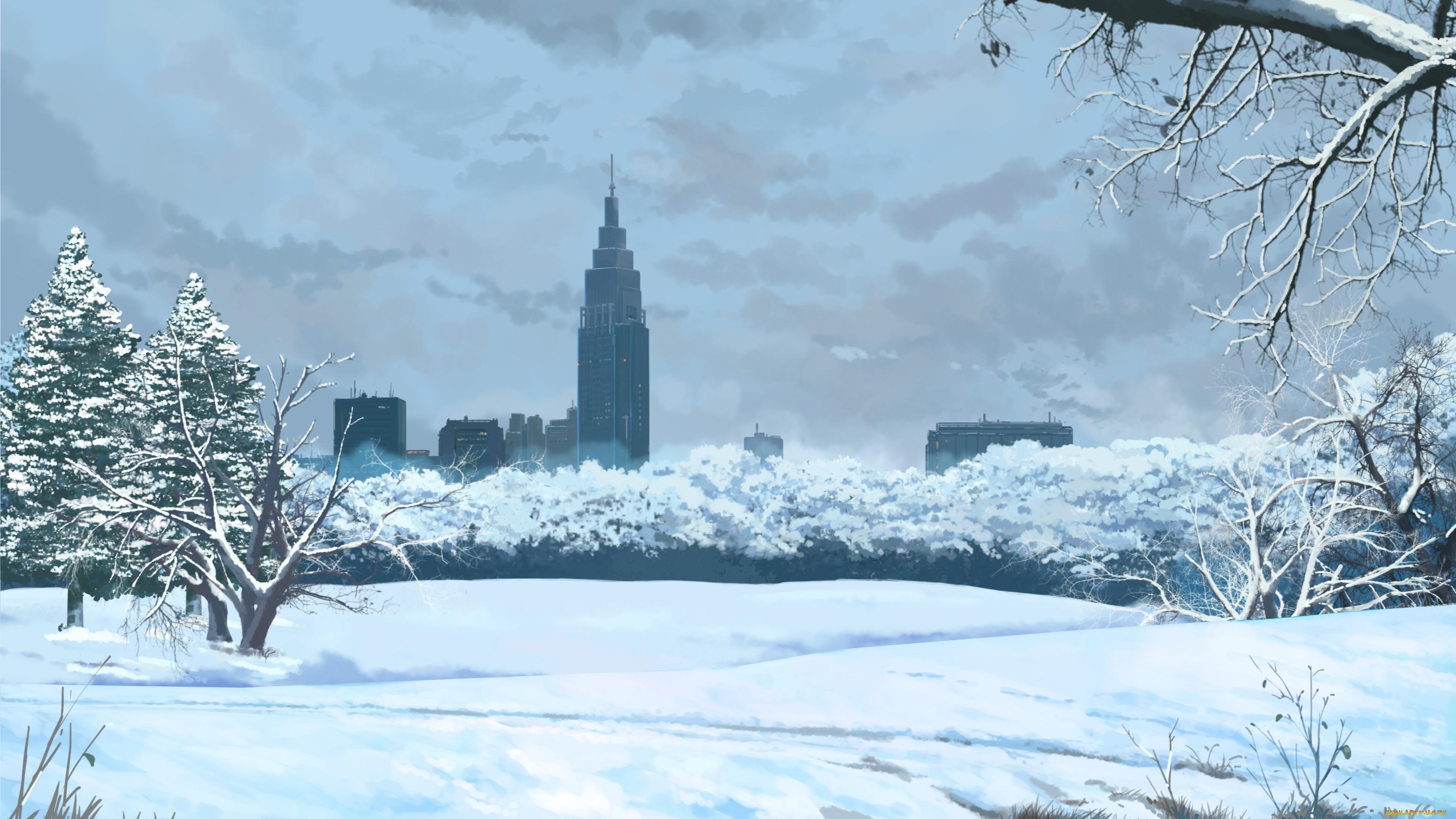 Волшебной зимы - Зима/Winter - Повседневная анимация - Анимация - Мир  авторской анимации gif