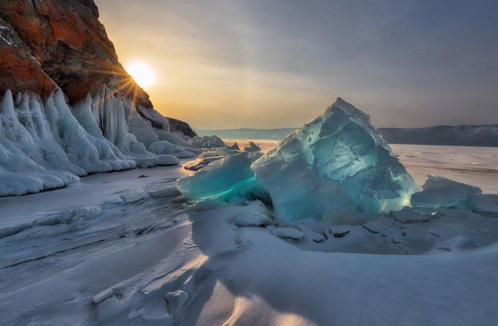 Зимний Байкал и Бурятия