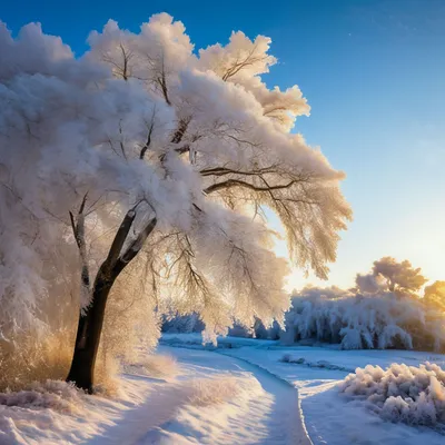 Большие снежинки синий зимний фон Обои Изображение для бесплатной загрузки  - Pngtree