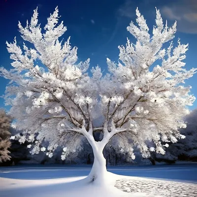 многие большие деревья покрыты снегом, ручей, зима, гочан гун фон картинки  и Фото для бесплатной загрузки