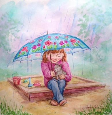 Синий маленький свежий детский день милые облака капли дождя PNG , Облака,  синий, дождевая вода PNG картинки и пнг PSD рисунок для бесплатной загрузки