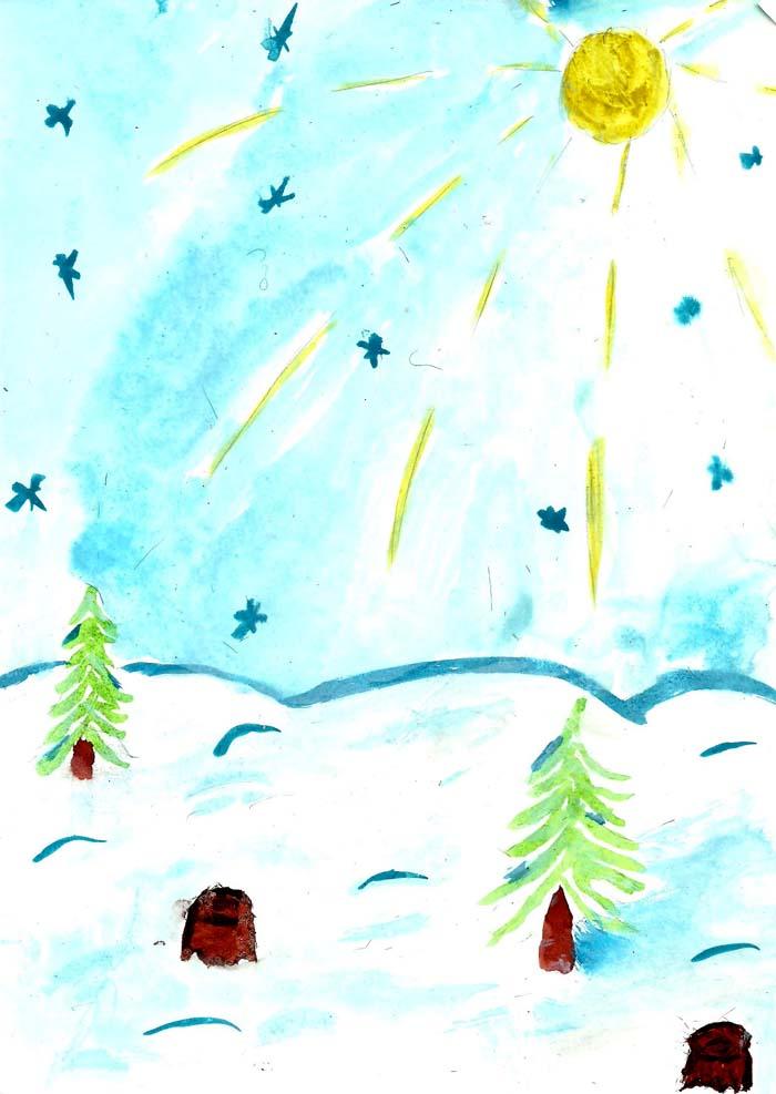 Картинки на тему Зима для детского сада и школы (170 шт.)