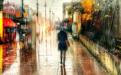 Скачать картинки Девушка и дождь, стоковые фото Девушка и дождь в хорошем  качестве | Depositphotos