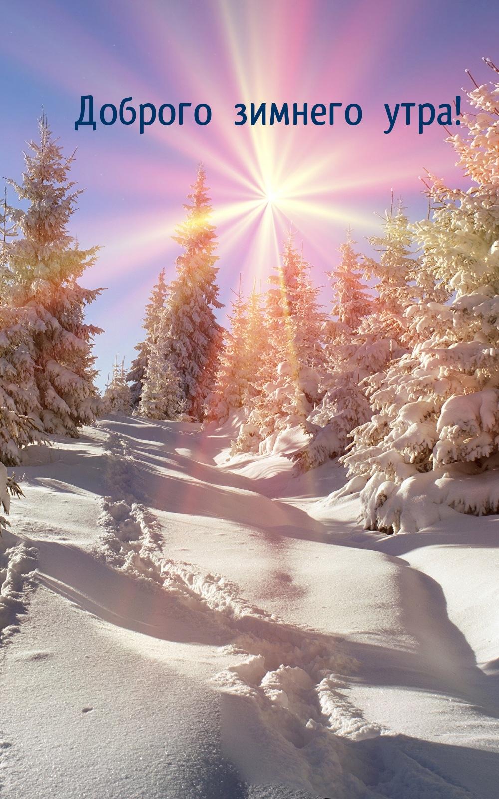 Доброе зимнее утро пятницы (30 фото) — Красивые картинки