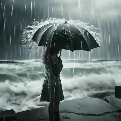 Дождь грусть» — создано в Шедевруме