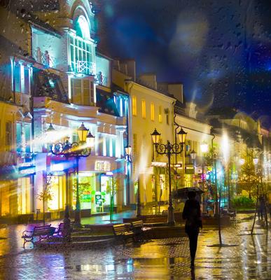 в городе дождевой, дождь – в городе стекла, дождливый день, звёздная лунная  ночь фон картинки и Фото для бесплатной загрузки