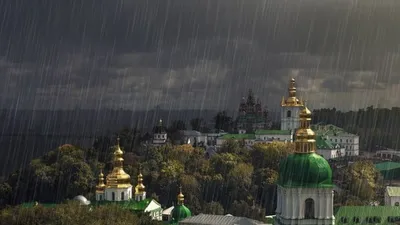 Погода в Киеве - дождь затопил улицы столицы, видео - Телеграф