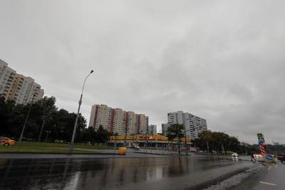 Москва. Осень. Дождь. | Пейзажи, Городской пейзаж, Город
