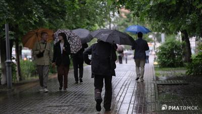 Небольшой дождь и +6°С: погода в Томске на четверг