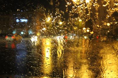 Осень дождь из машины - 44 фото