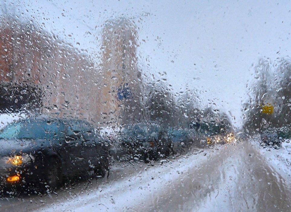 Зима... Февраль в календаре, но дождь и лужи на дворе. :: Михаил \"Skipper\"  – Социальная сеть ФотоКто