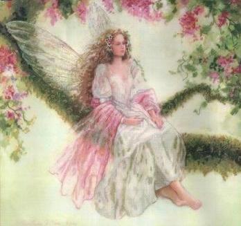 Розовая фея весны иллюстрация вектора. иллюстрации насчитывающей смешно -  107670832